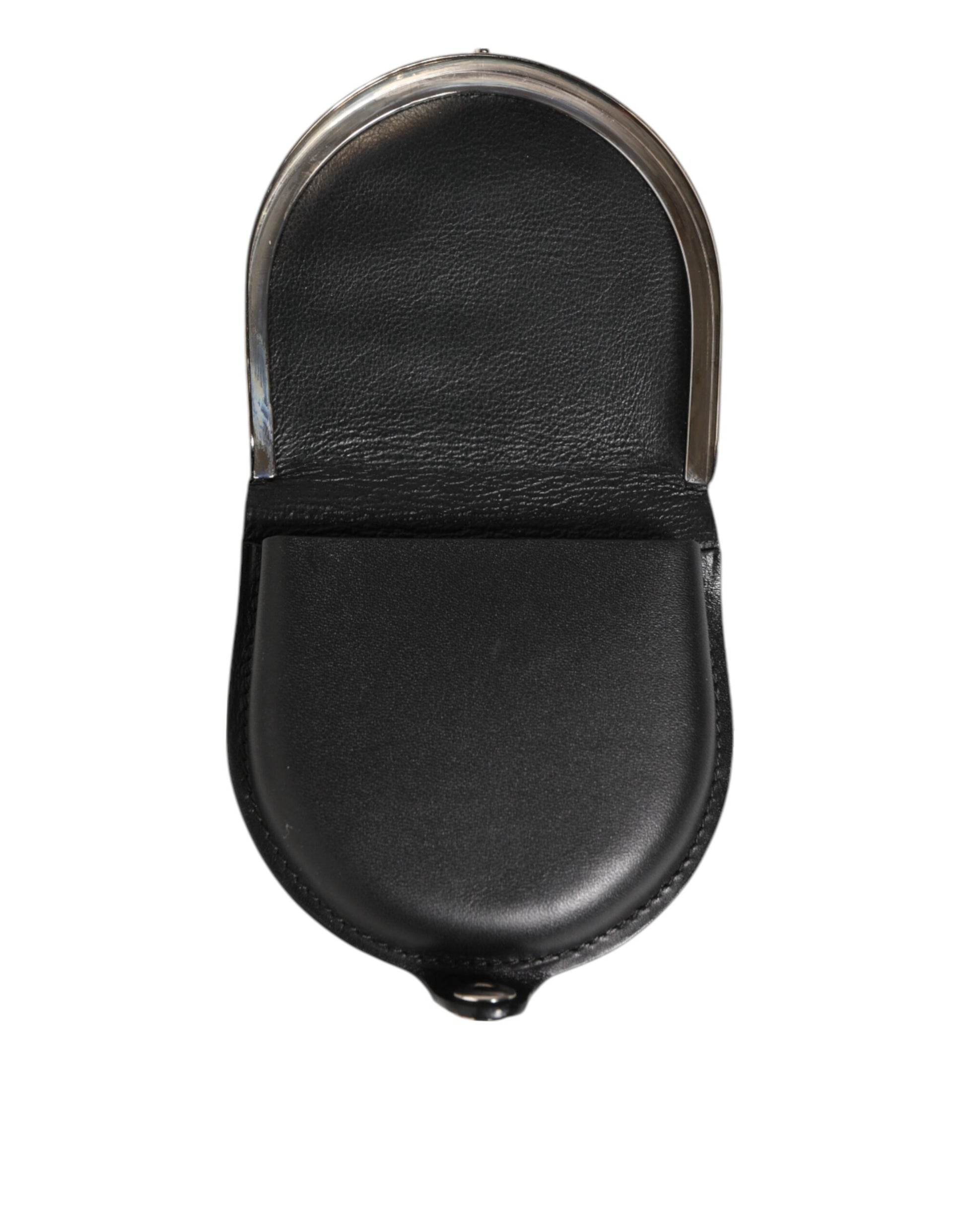 Black Polished Crocodile Leather Mens Coin Purse Wallet