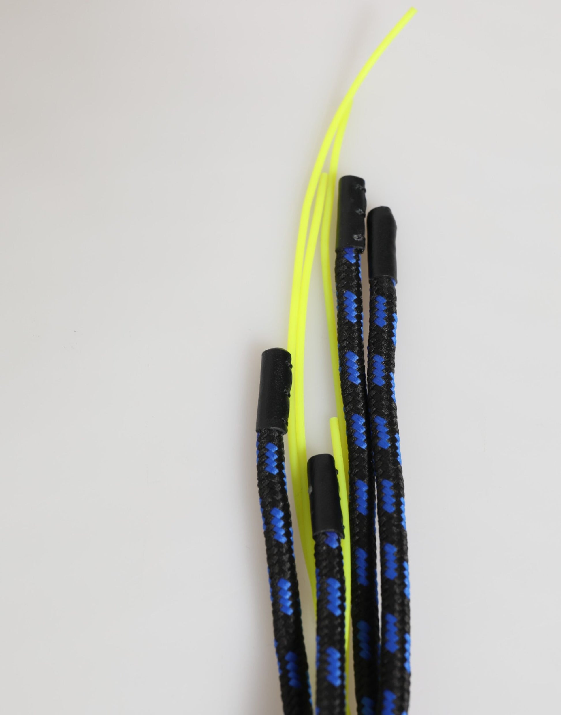 Multicolor Polyester Tape String DG Logo Keychain  Keyring