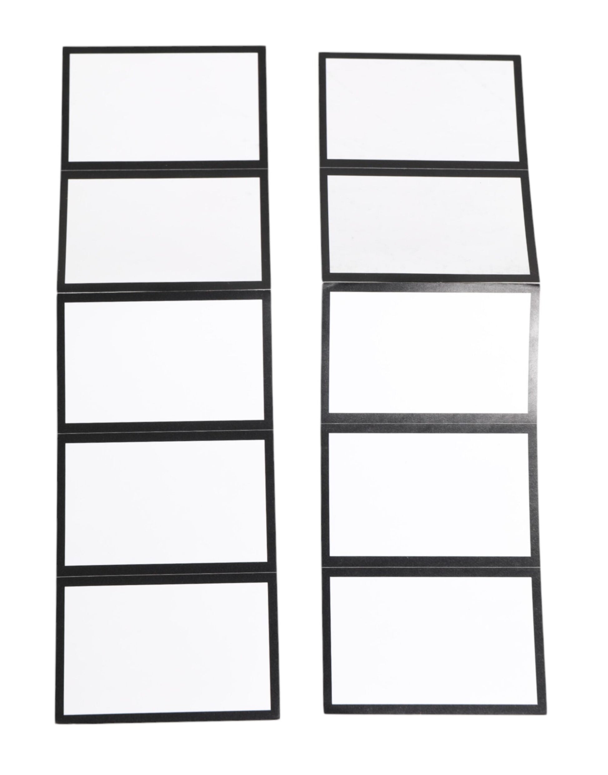 Multicolor Leopard Print Envelope Paper Post Card Holder