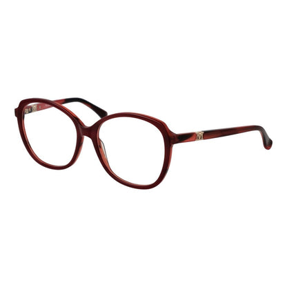 Burgundy Plastic Glasses (Frames)