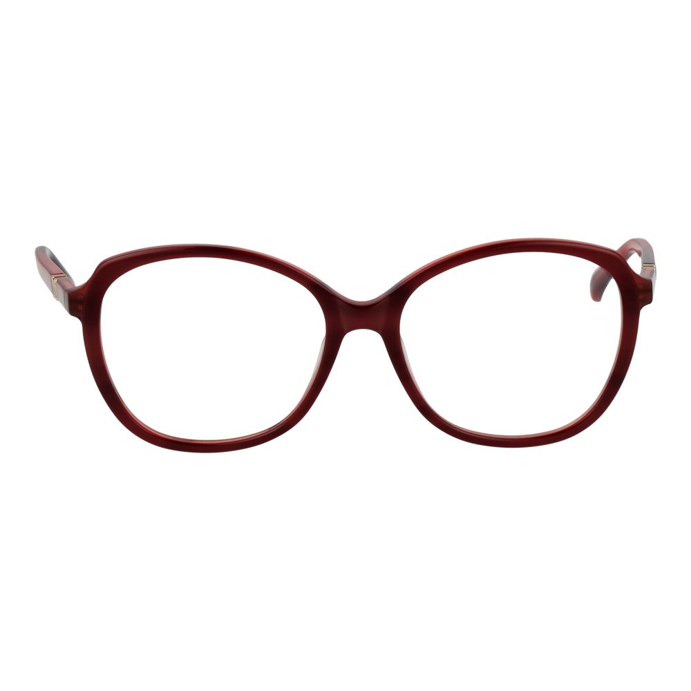 Burgundy Plastic Glasses (Frames)