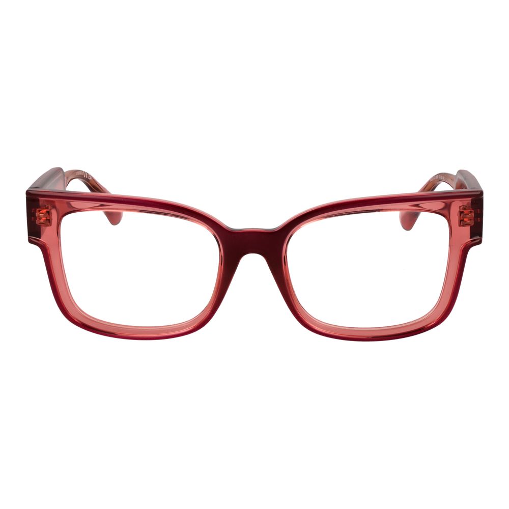 Red Stainless Steel Glasses (Frames)