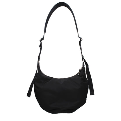 Black Nylon Crossbody Bag