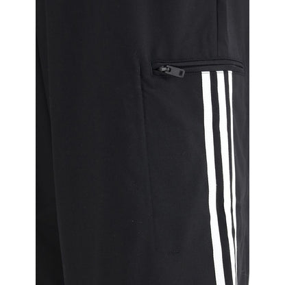 Black Wool Casual Pants