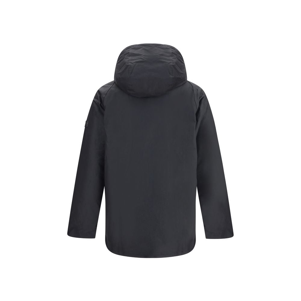 Black Cotton Parka