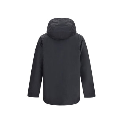 Black Cotton Parka