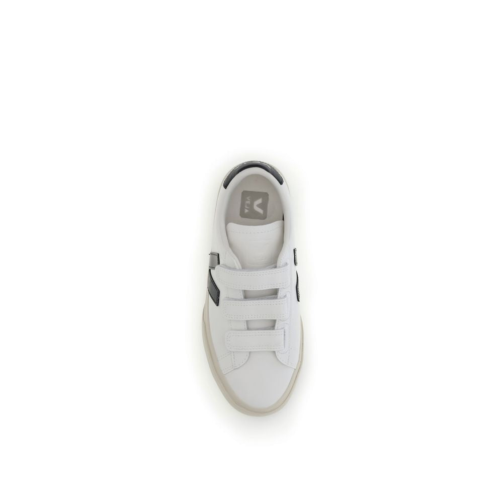 White Rubber Low Top Sneakers
