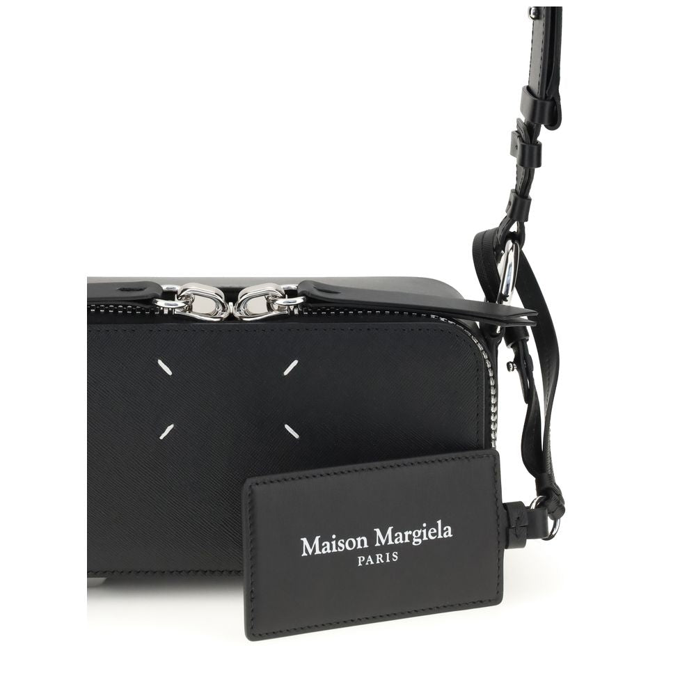 Black Calf Leather Bos Taurus Shoulder Bag