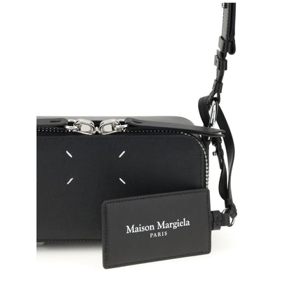 Black Calf Leather Bos Taurus Shoulder Bag