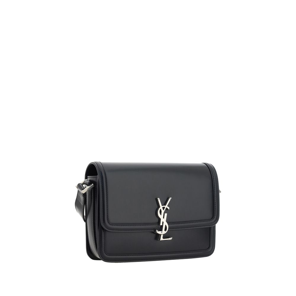 Black Calf Leather Bos Taurus Shoulder Bag