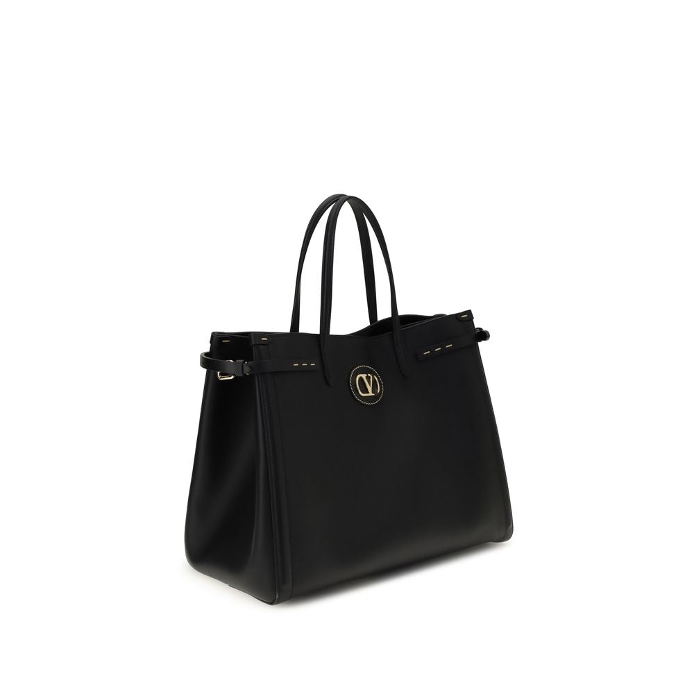 Black Calf Leather Bos Taurus Handbag