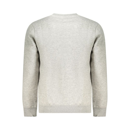 Gray Cotton Men Sweater