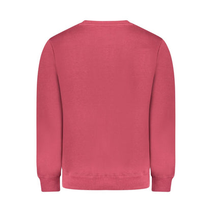 Red Cotton Men Sweater