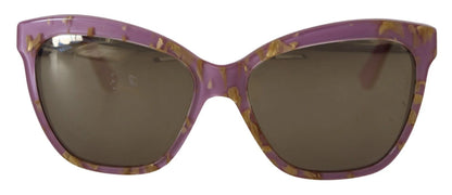 DG4251 Violet Full Rim Rectangle Frame Shades Sunglasses