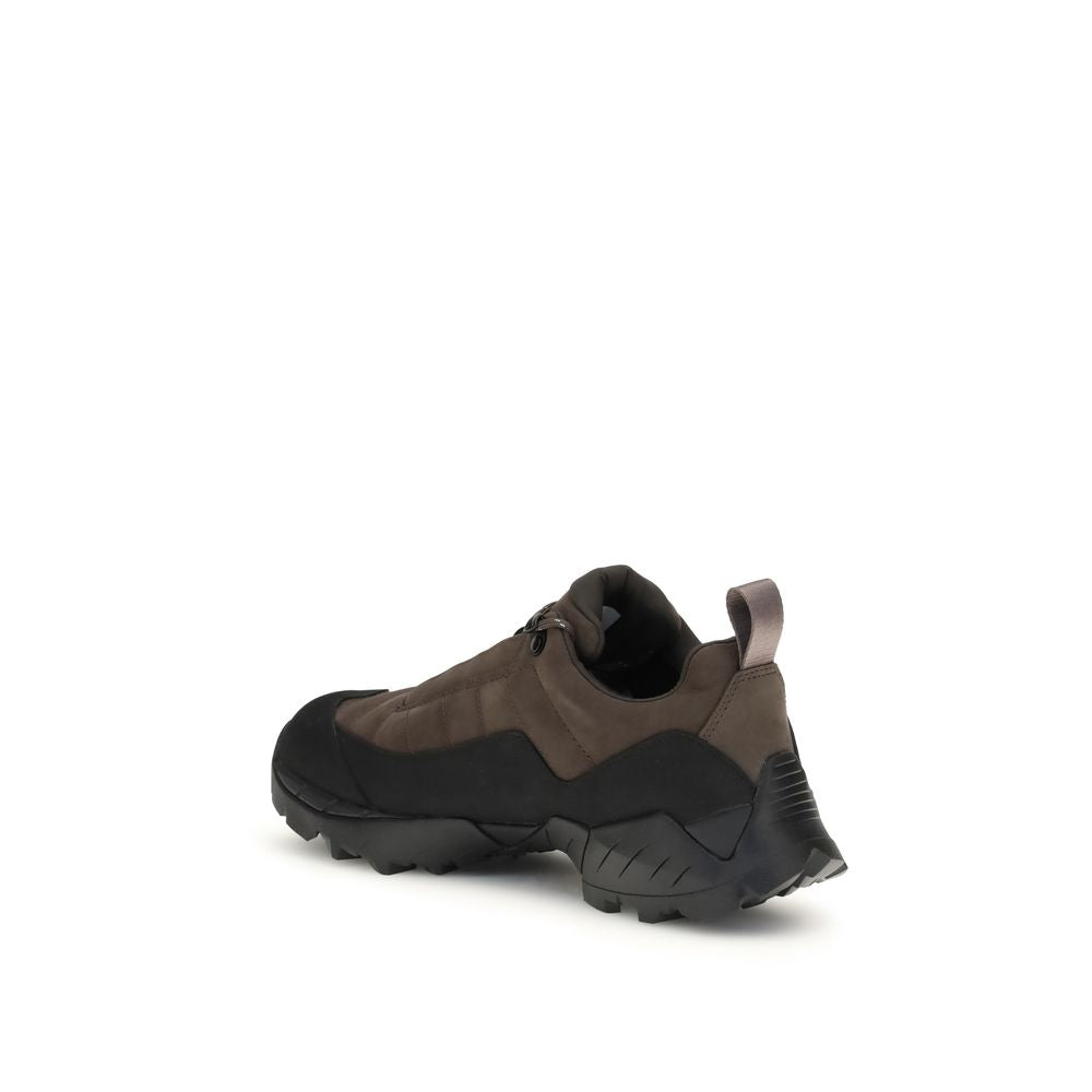 Brown Calf Leather Bos Taurus Athletic Sneakers