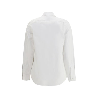 White Cotton Dress Shirt