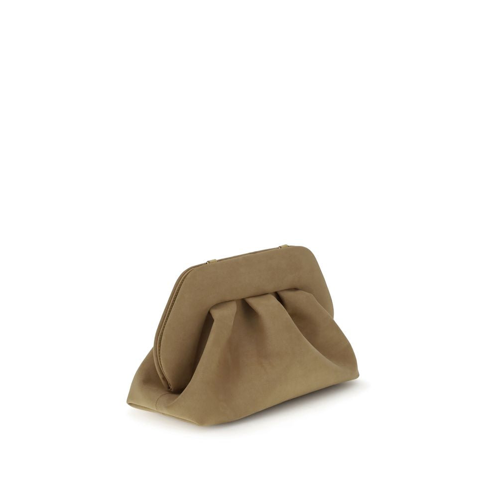Beige Other Fibres Clutch Bag