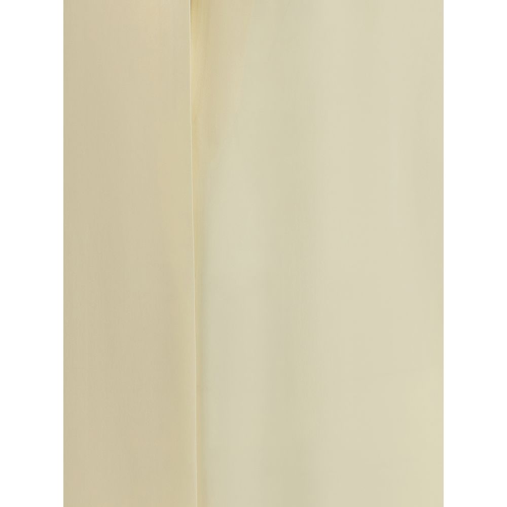 Cream Silk Blouse