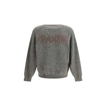 Gray Wool Cardigan