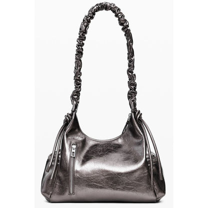 Bronze Polyethylene Women Handbag