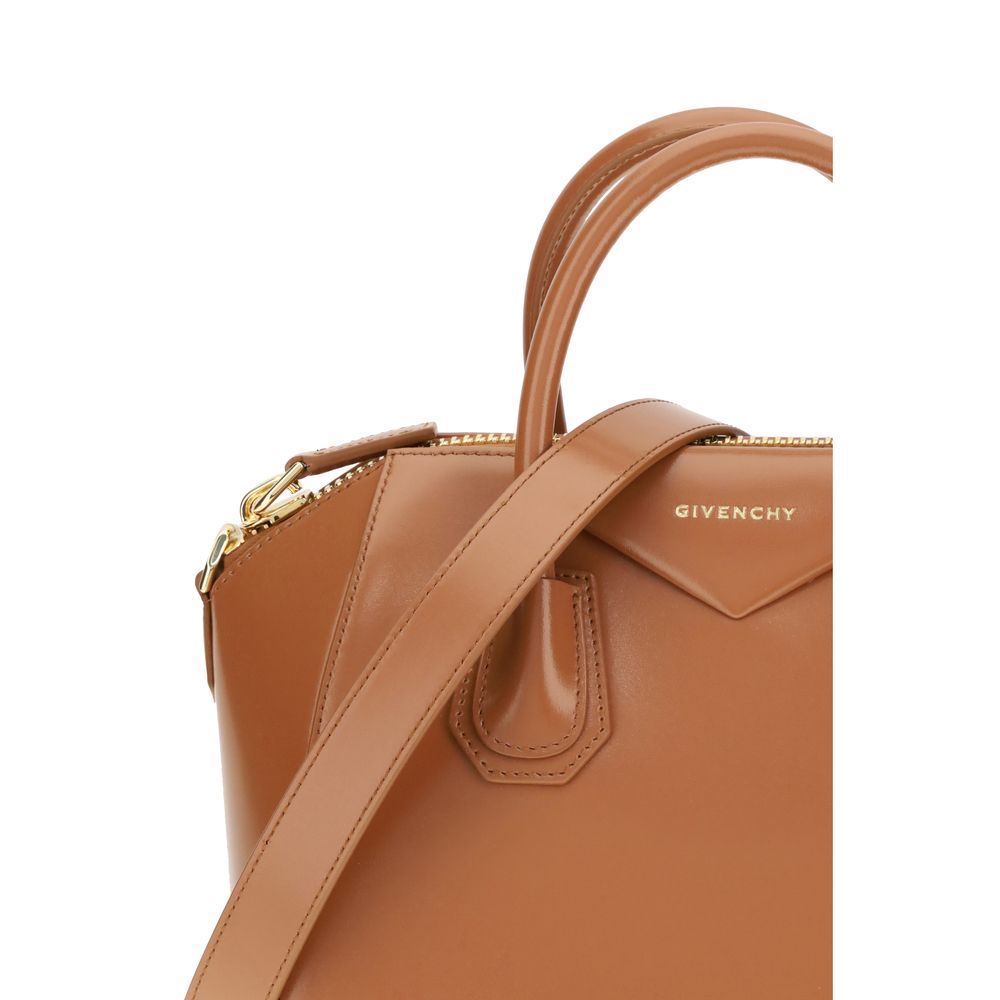 Brown Calf Leather Bos Taurus Handbag
