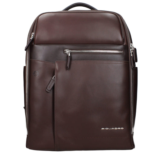 Brown Leather Backpack