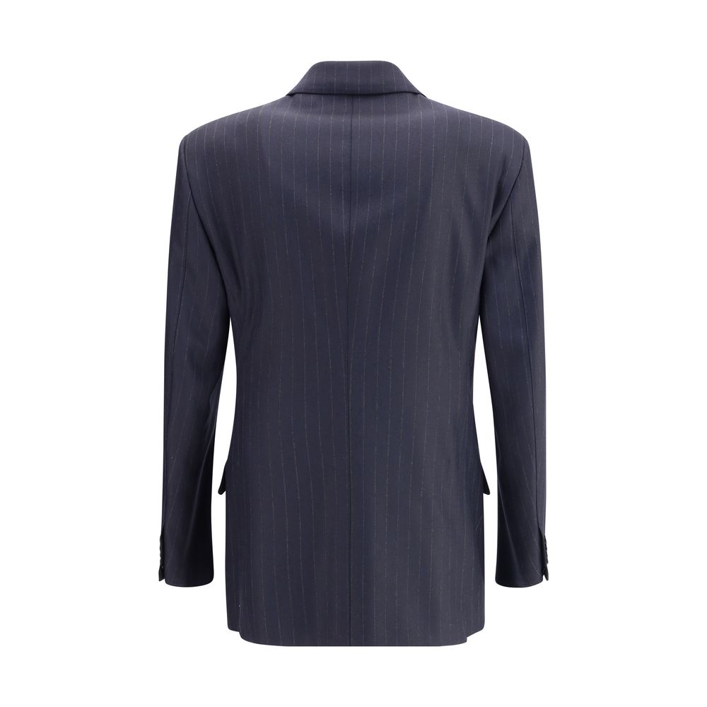 Blue Wool Blazer