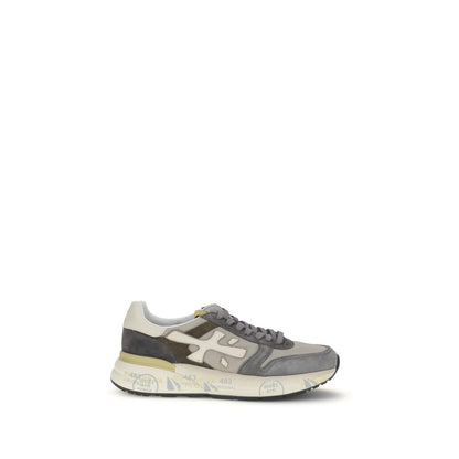 Multicolor Calf Leather Bos Taurus Low Top Sneakers