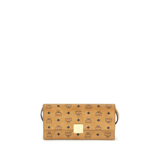Beige Fabric Wallet