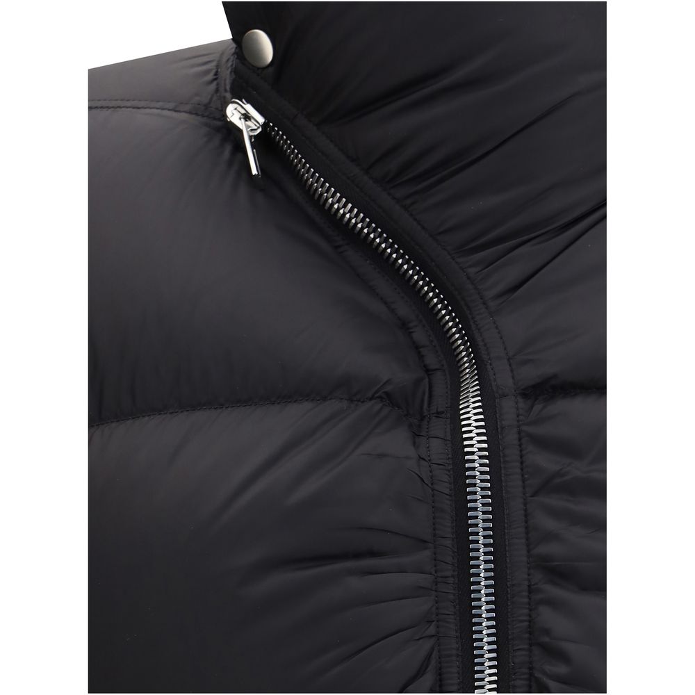 Black Polyamide Jackets And Coat