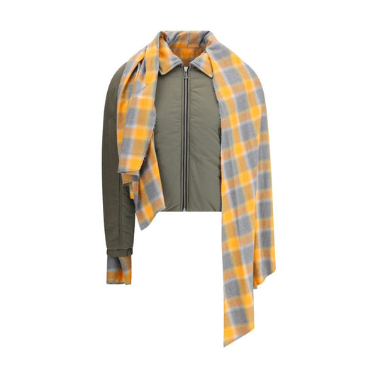 Green Cotton Coat