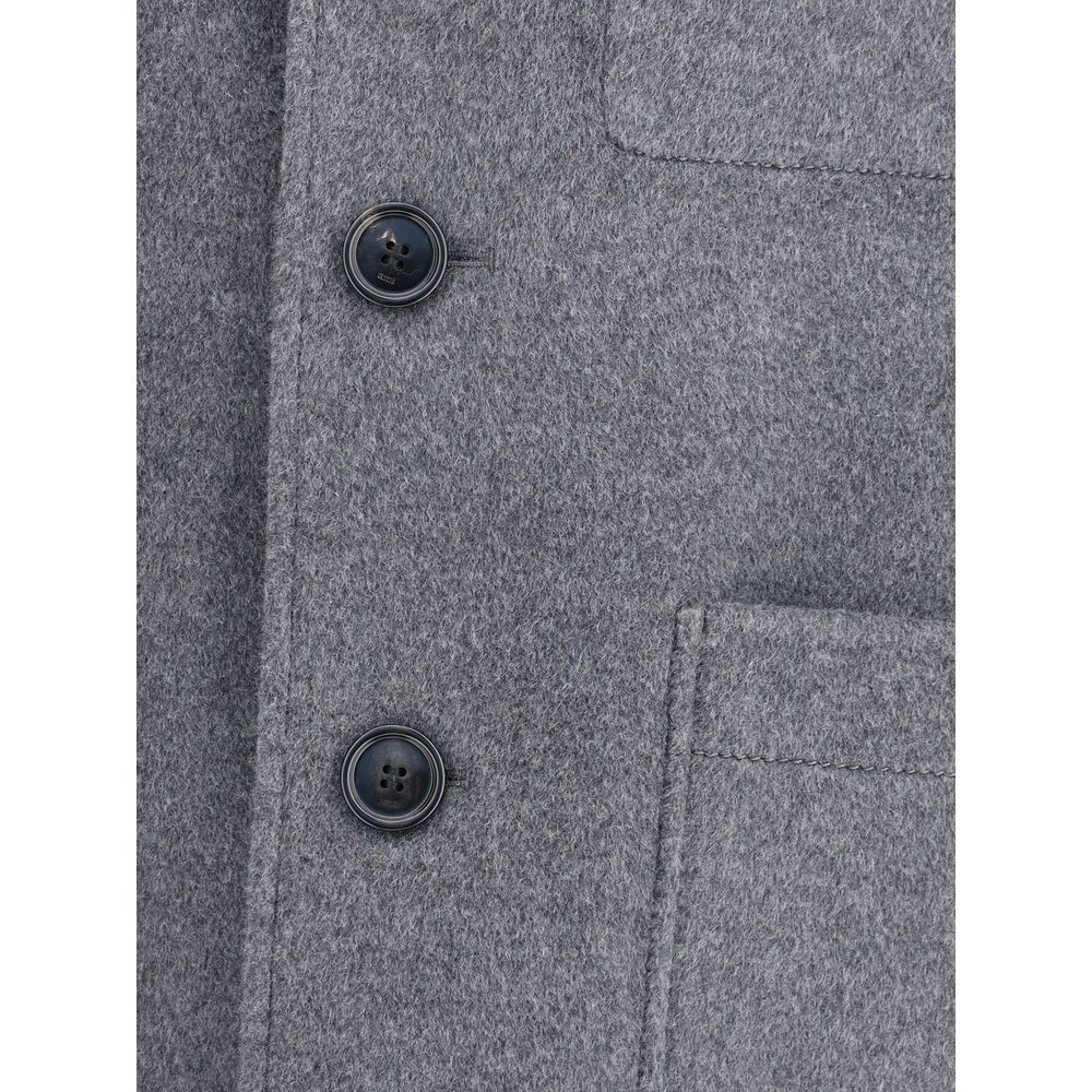 Gray Wool Coat