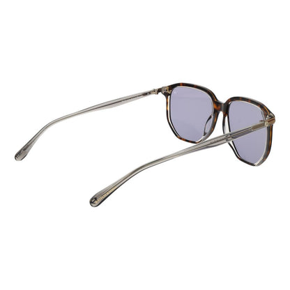 Brown Metal Sunglasses
