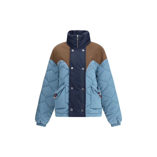 Light Blue Polyamide Coat