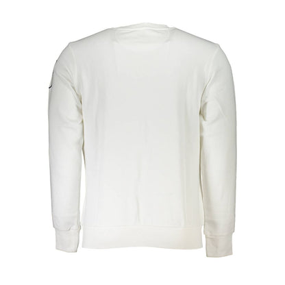 White Cotton Men's Sweater