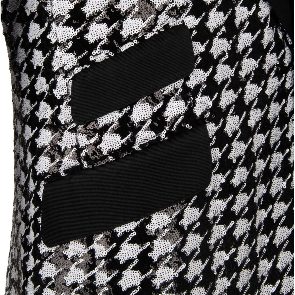 Black Polyester Blazer