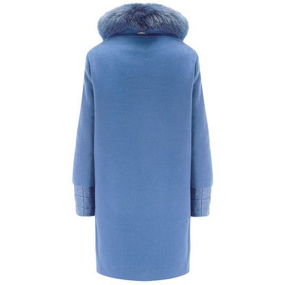 Blue Cashmere Jackets & Coat