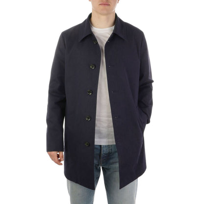 Blue Polyester Jacket