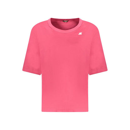 Pink Cotton Tops & T-Shirt