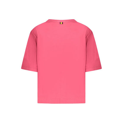 Pink Cotton Tops & T-Shirt