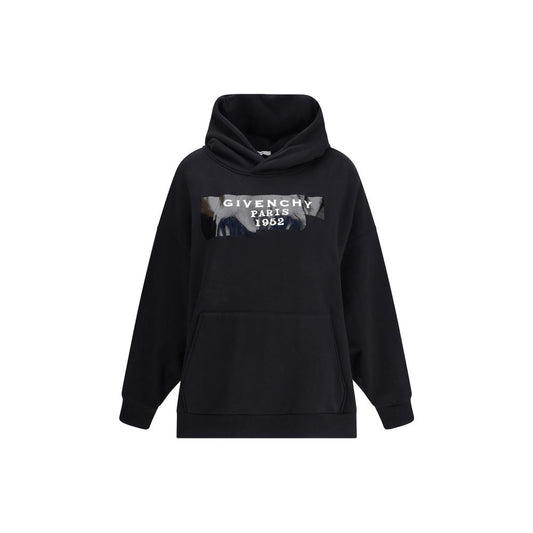 Gauzy fabric Hoodie with givenchy tape