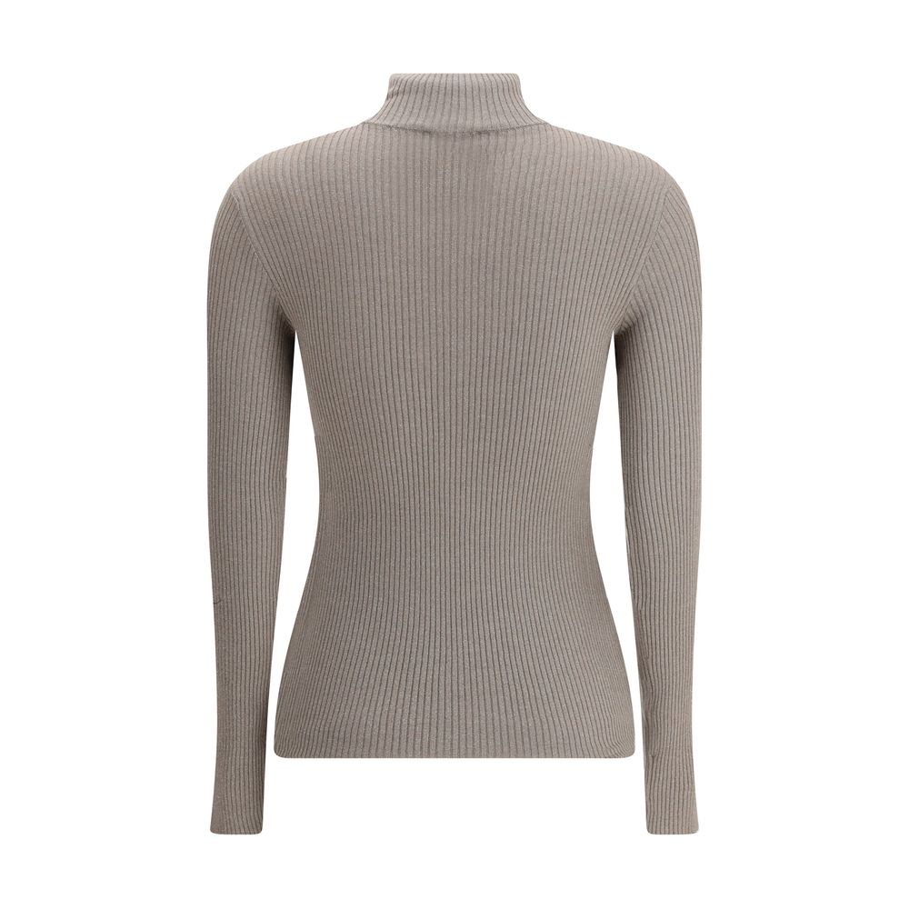 Brown Cashmere Sweatshirt