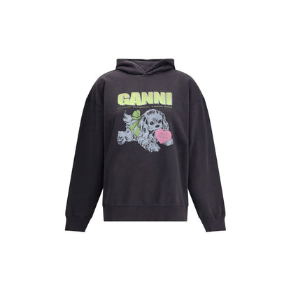 Black Cotton Sweatshirt
