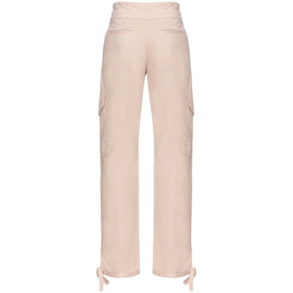 Pink Cotton Jeans & Pant