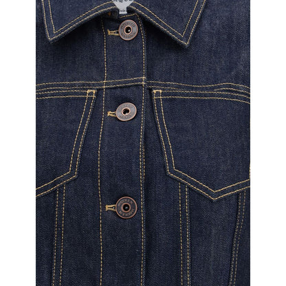 Blue Cotton Denim Jacket
