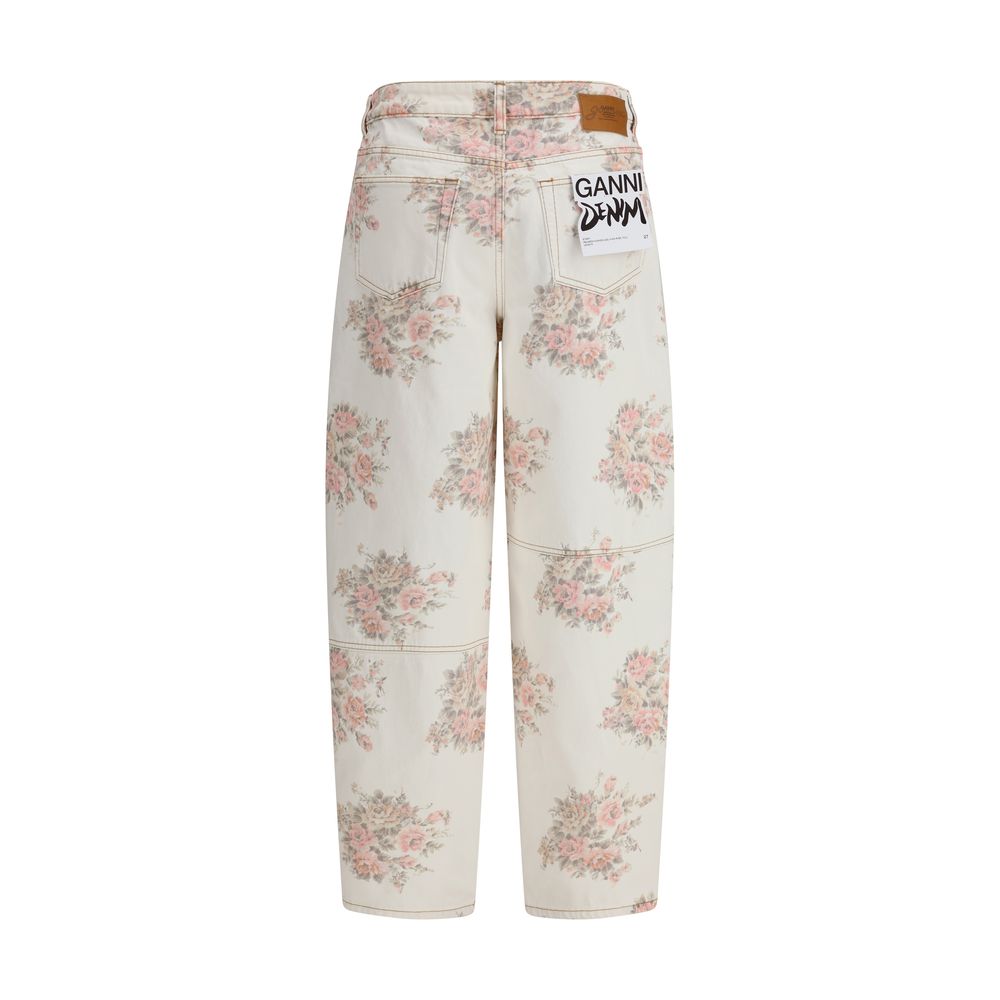 Multicolor Cotton Jeans Denim