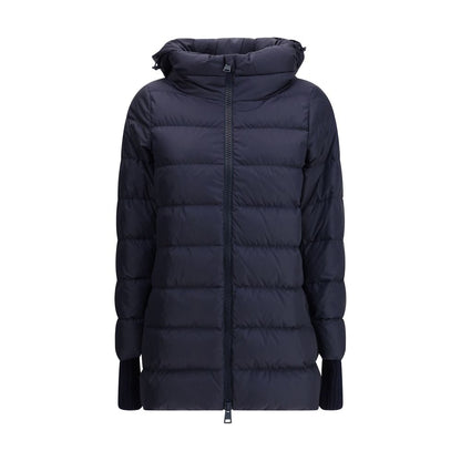 Blue Polyester Coat