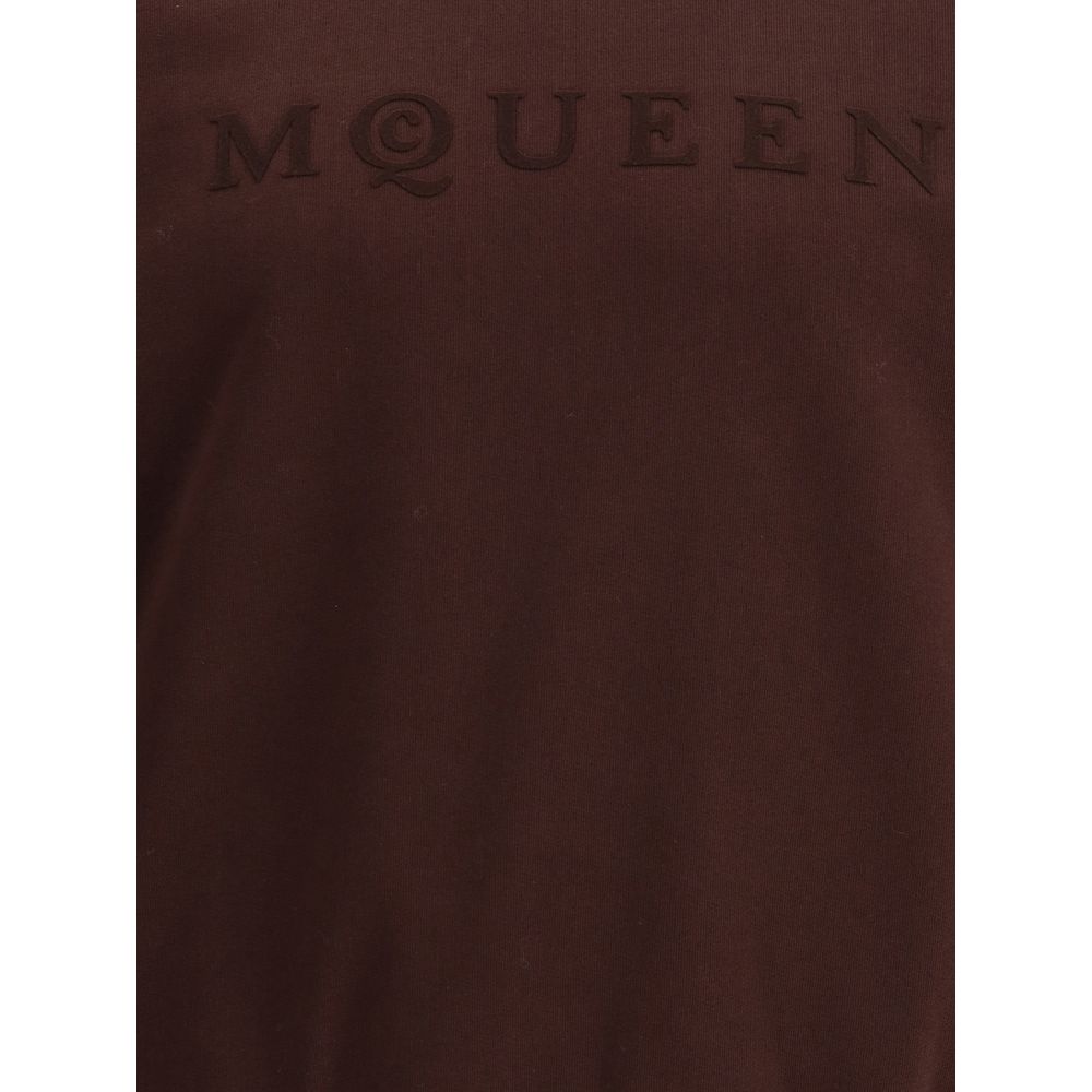 Brown Cotton Sweatshirt