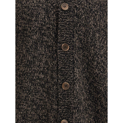 Brown Wool Cardigan