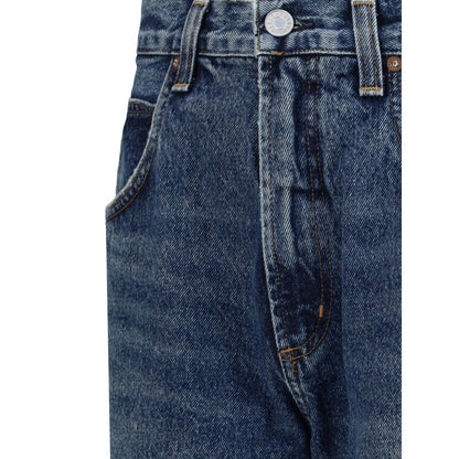 Blue Cotton Jeans Denim